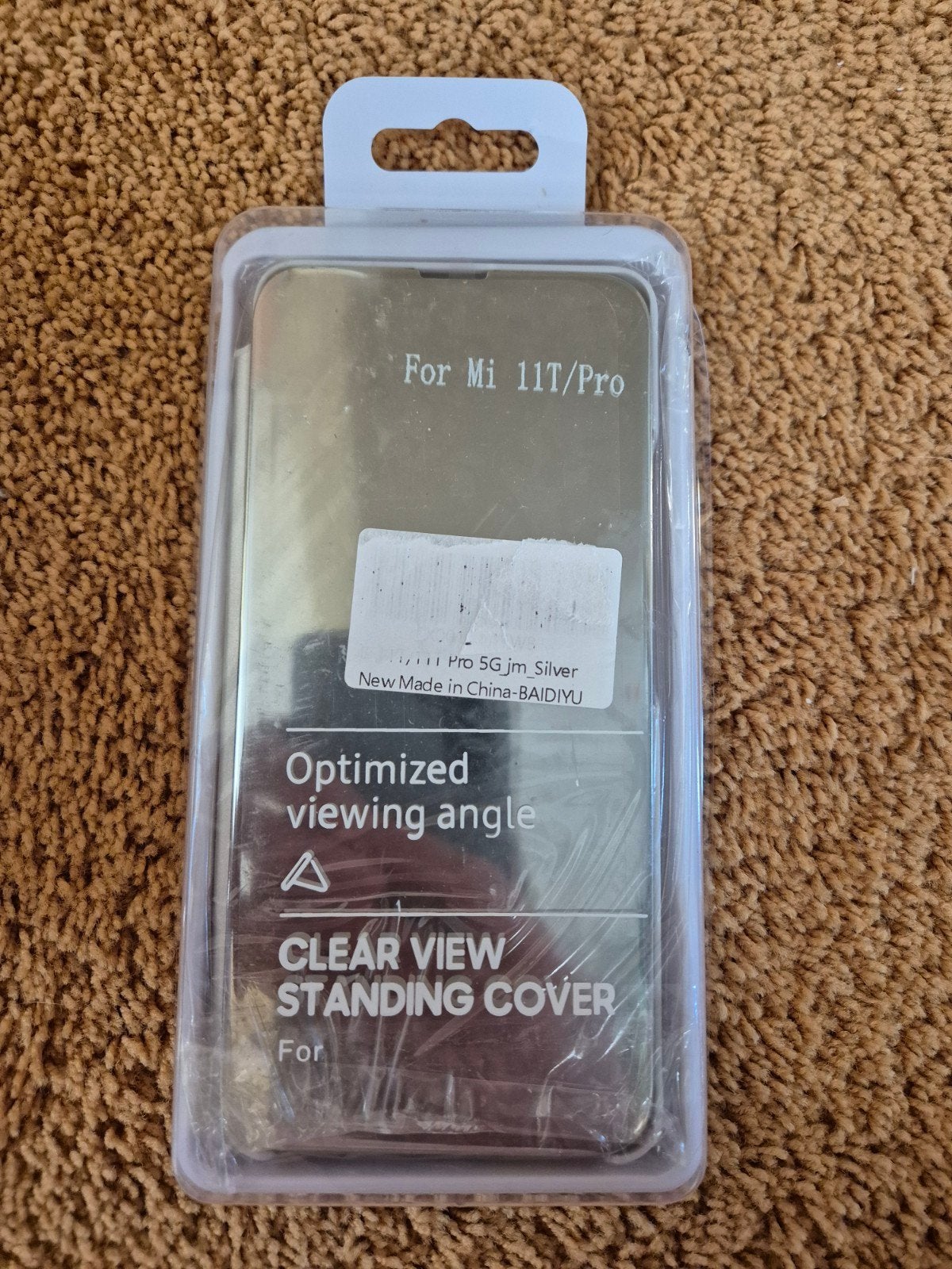 Xiaomi 11T / 11T PRO transparant hoesje, Ophalen of Verzenden, Nieuw, Hoesje of Tasje