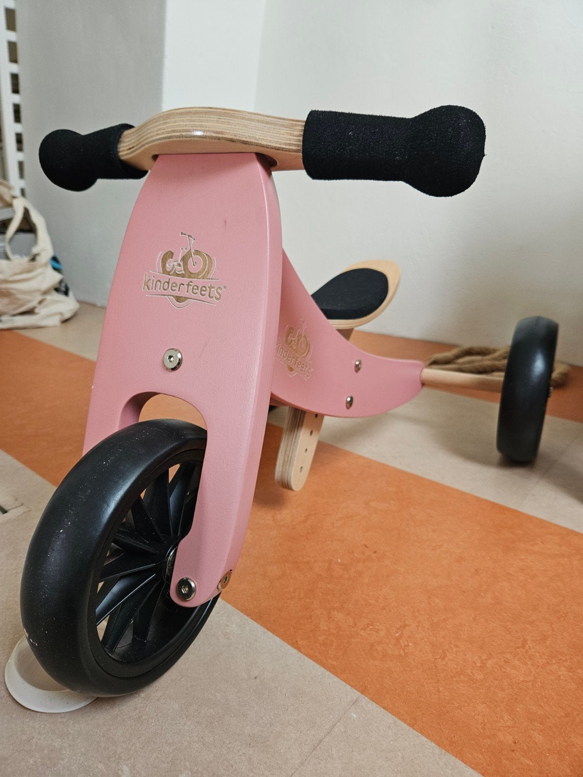 Kinderfeets Driewieler - Zo goed als nieuw, verstelbaar, Fietsen en Brommers, Ophalen, Zo goed als nieuw, Kinderfeets