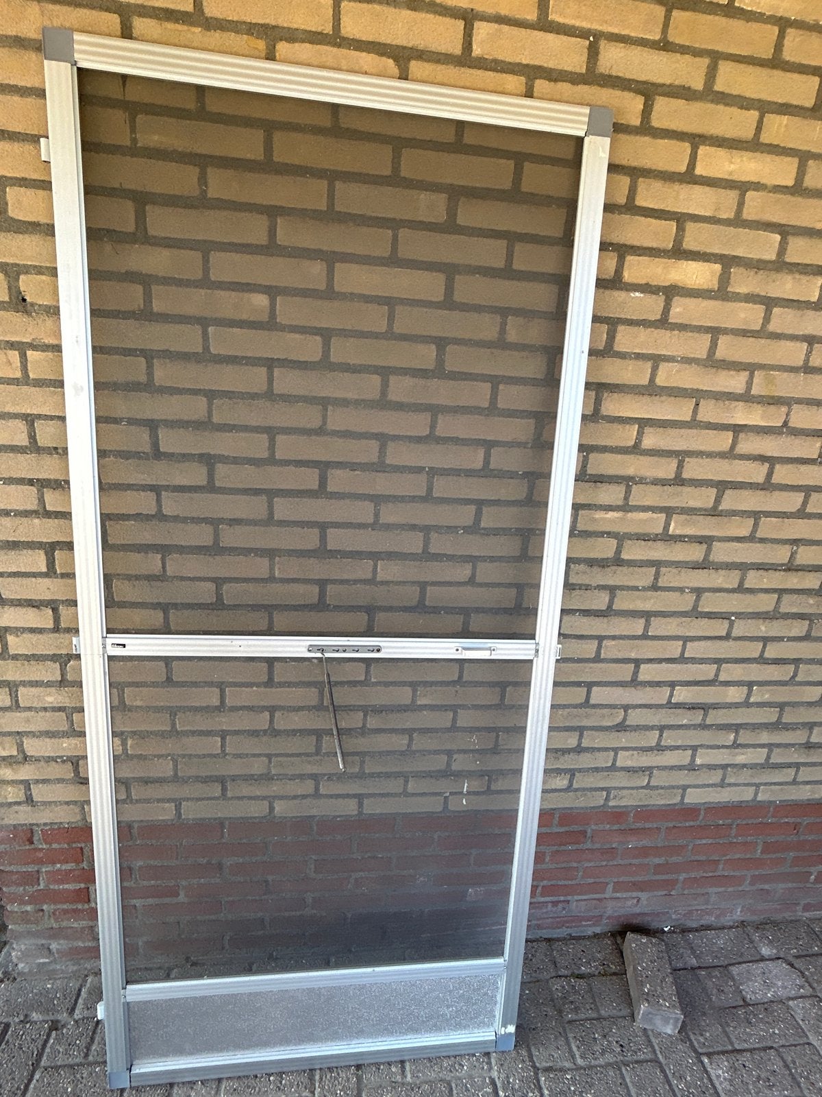Aluminium Hordeur, Ophalen, Gebruikt, 80 tot 100 cm, Hordeur