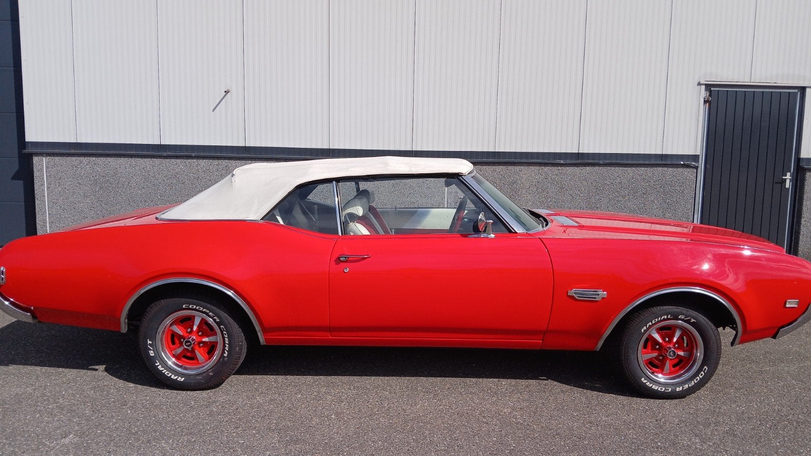 OLDSMOBILE CABRIOLET 455 CU 1969  MUSCLECAR 1969 super AUTO, Auto's, Oldtimers, Automaat, 7500 cc, Cabriolet, Particulier