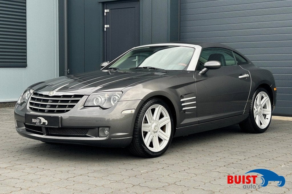 Chrysler Crossfire 3.2 V6 106797KM! YOUNGTIMER! (bj 2005), Automaat, Gebruikt, Zwart, 2 stoelen