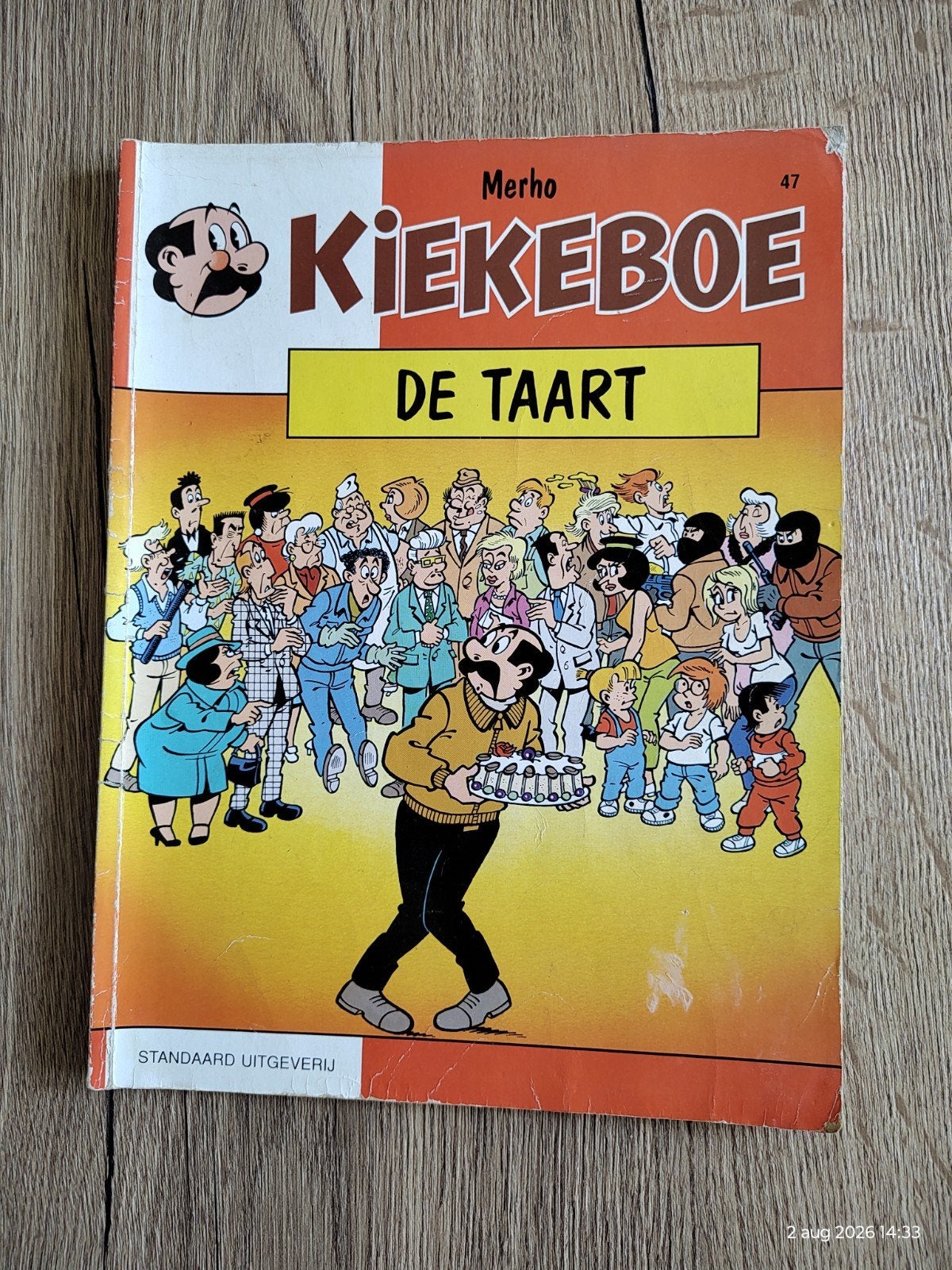Kiekeboe - De Taart (Nr. 47) - Merho, Eén stripboek, Ophalen of Verzenden, Gelezen