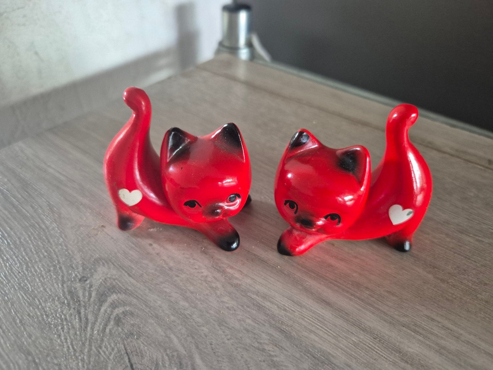 2 kattenbeeldjes, Ophalen of Verzenden, Zo goed als nieuw, Dier