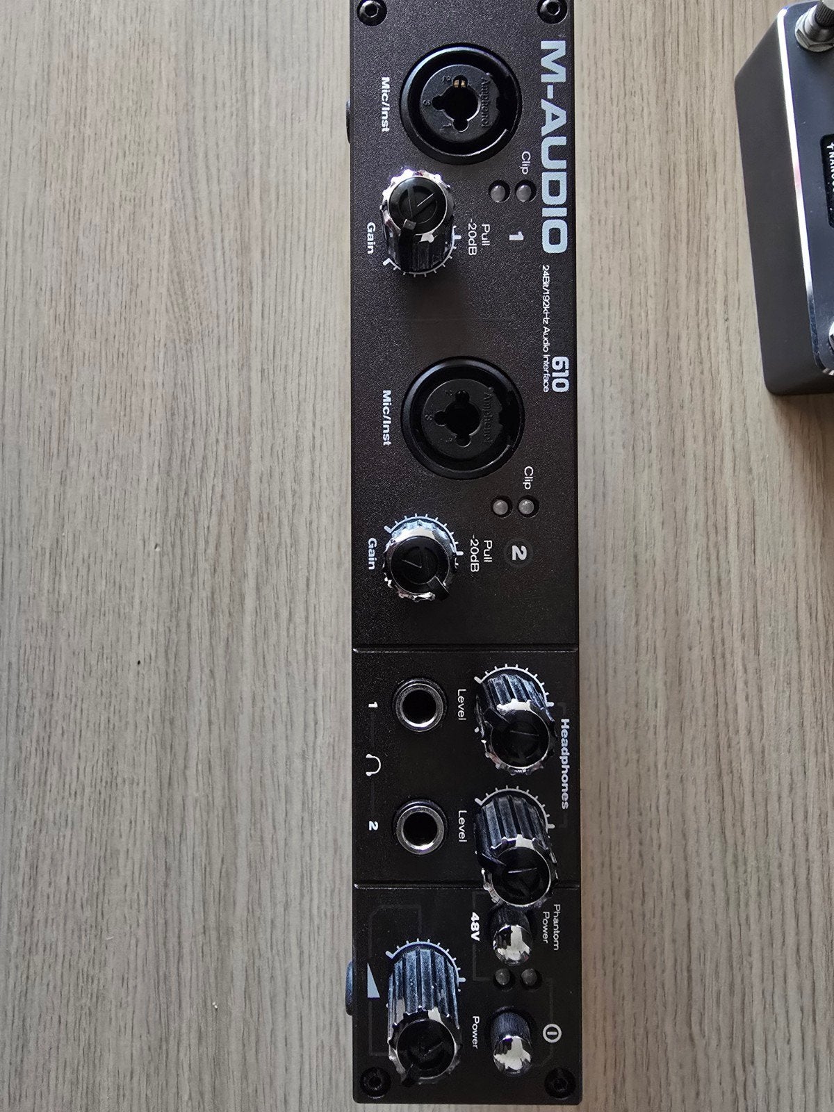 M-Audio 610 Audio Interface - 24Bit/192kHz, Ophalen of Verzenden, Gebruikt, Minder dan 5 kanalen, Microfooningang
