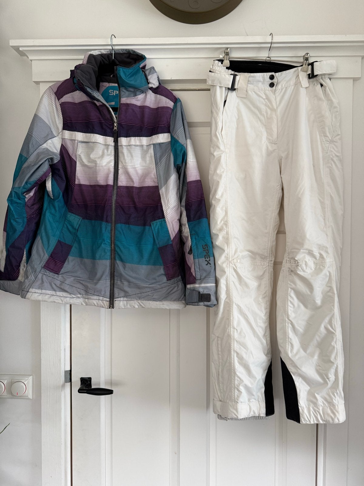 Spex ski-jas en skibroek dames - Maat S/M, Kleding | Dames, Ophalen of Verzenden, Gedragen, Maat 36 (S), Pak