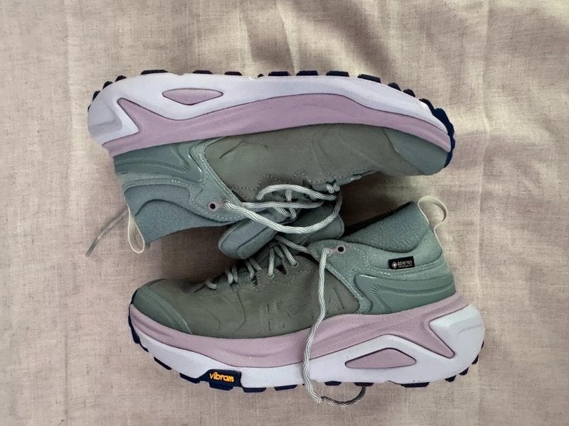 HOKA - Women's Kaha 3 Low GTX - Dames schoenen - EU40 2/3, Kleding | Dames, Zo goed als nieuw, Groen, Wandelschoenen, Ophalen of Verzenden