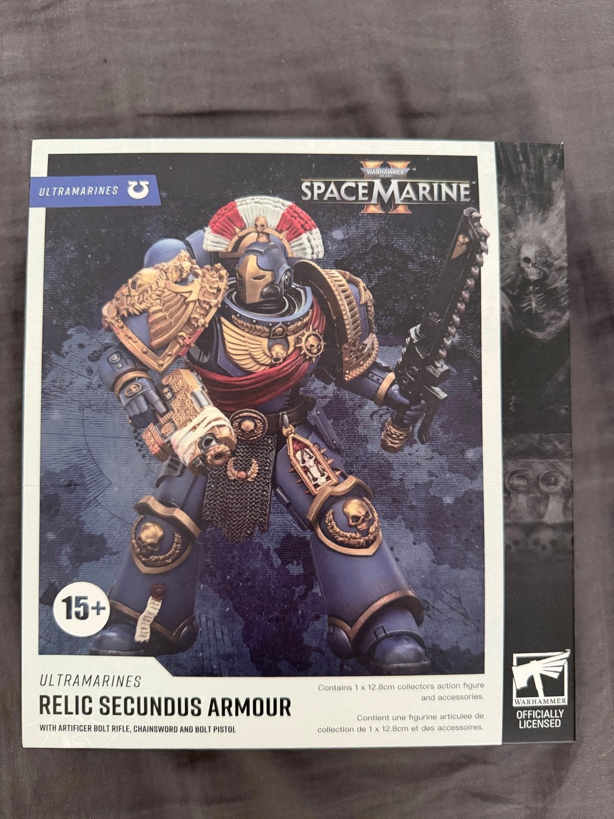 Warhammer 40K Space Marine II Relic Secundus Armour Figuur, Ophalen of Verzenden, Zo goed als nieuw