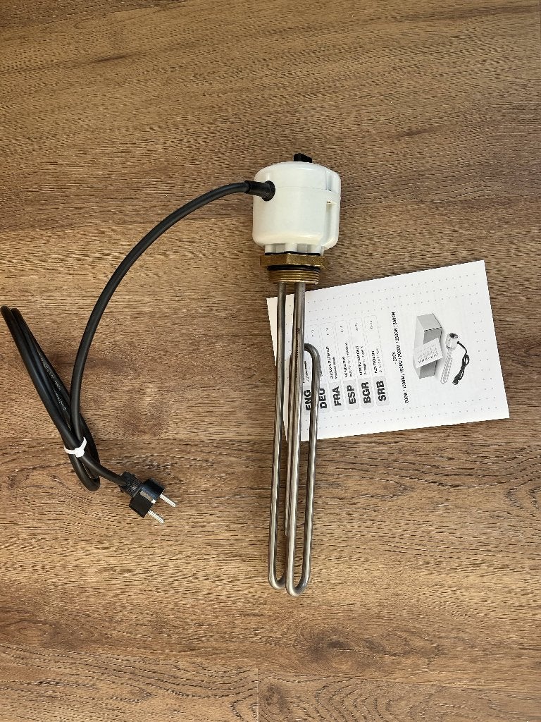 Boiler element 2000w, Nieuw, Ophalen of Verzenden, Minder dan 3 jaar oud, Minder dan 20 liter