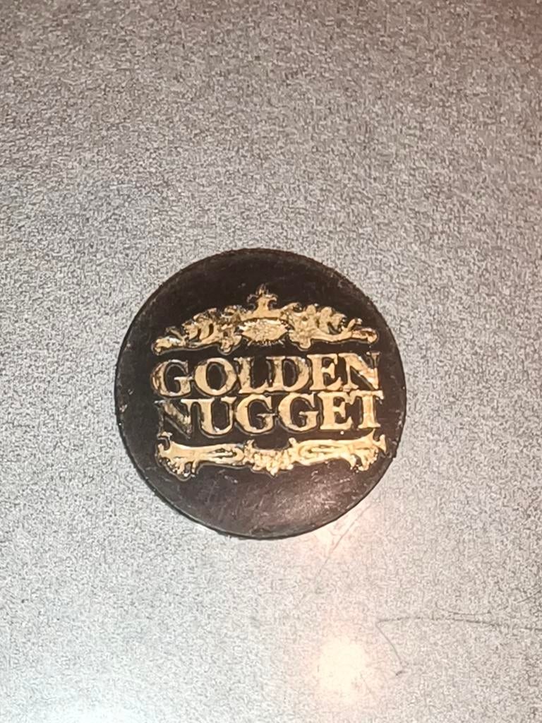 Golden Nugget muntje, Ophalen of Verzenden, 2 euro