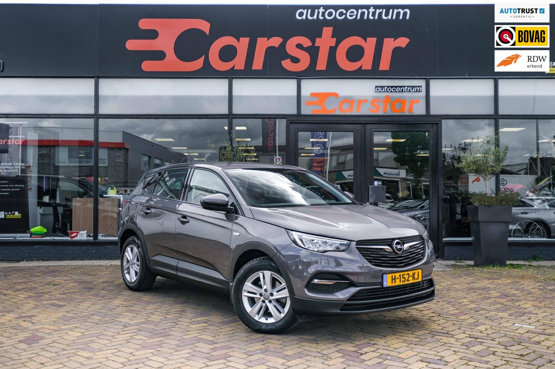 Opel Grandland X 1.2 Turbo Edition|Navi|Cruise|Pdc|, Auto's, Opel, Stof, Gebruikt, 1199 cc, Origineel Nederlands