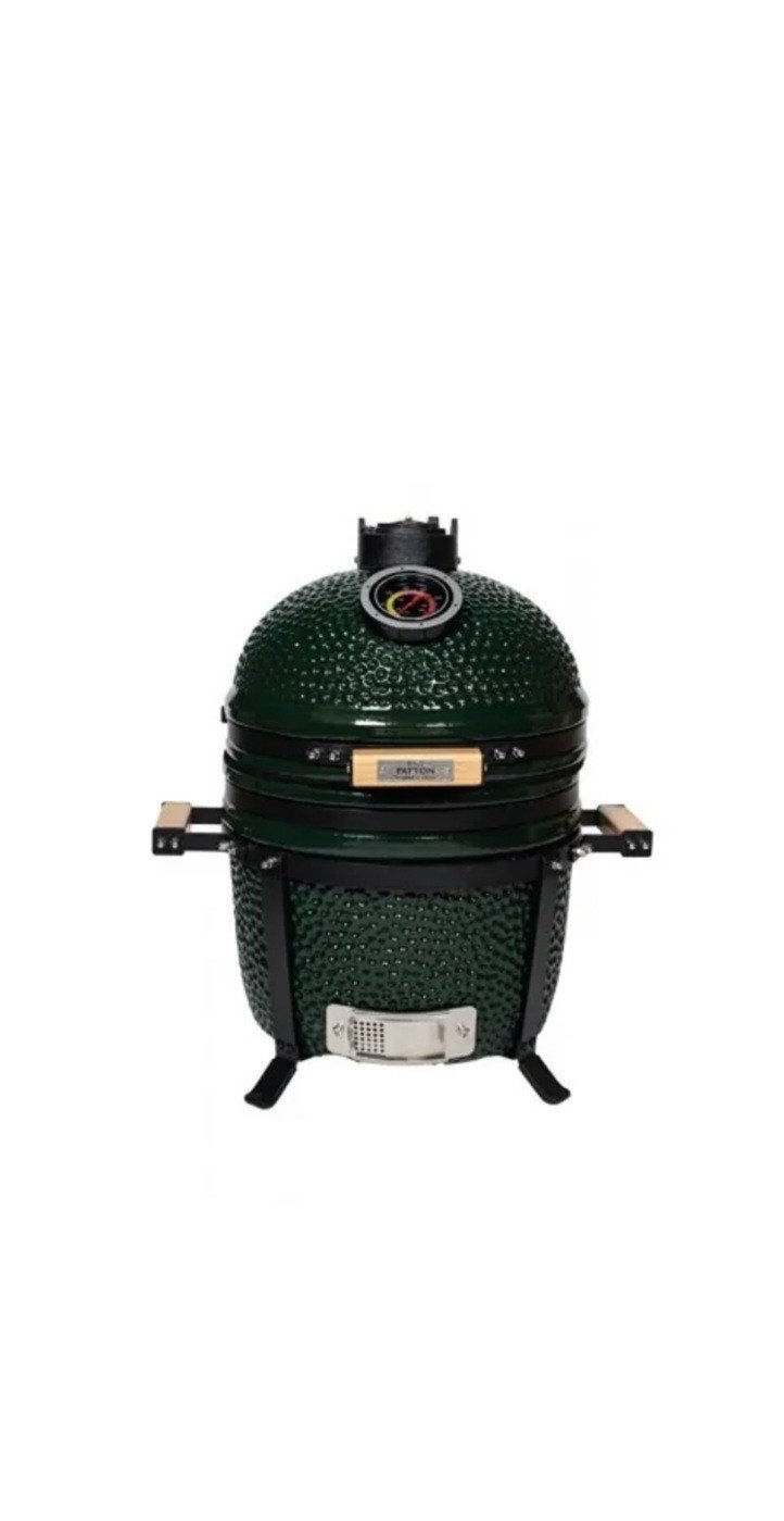Parton 15 inch Kamado BBQ - Zo goed als nieuw, Ophalen of Verzenden, Zo goed als nieuw, Parton