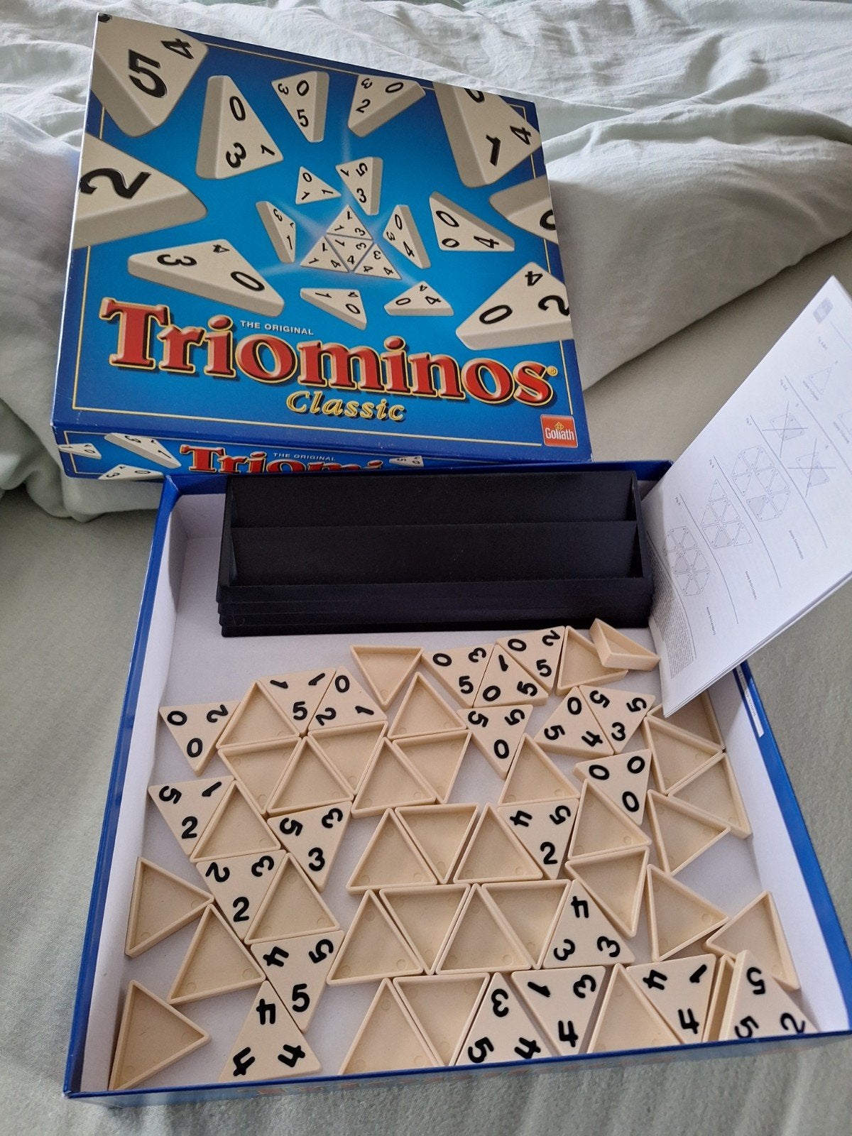 triominos classic spel, Hobby en Vrije tijd, Ophalen of Verzenden, Zo goed als nieuw