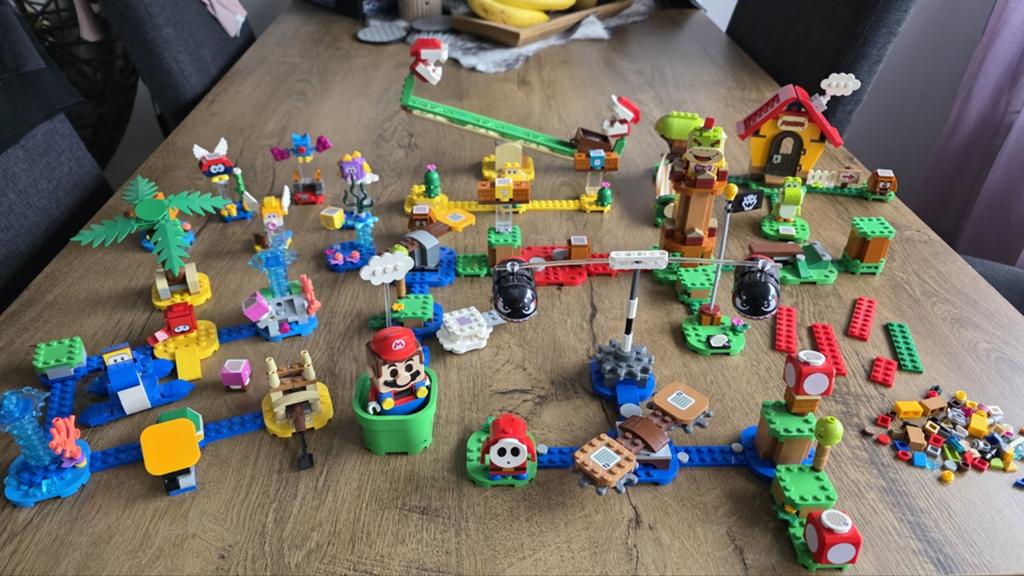 Grote set LEGO Super Mario, Ophalen of Verzenden, Gebruikt, Overige merken
