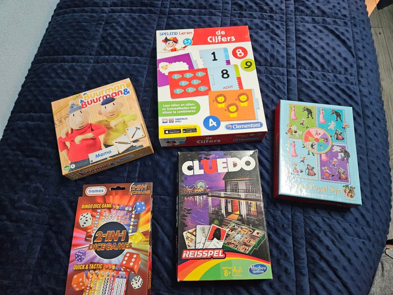 verschillende spellen, Ophalen of Verzenden