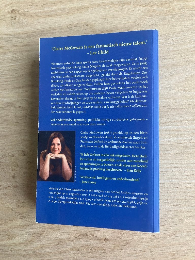 boek Claire McGowan, Ophalen of Verzenden, Gelezen
