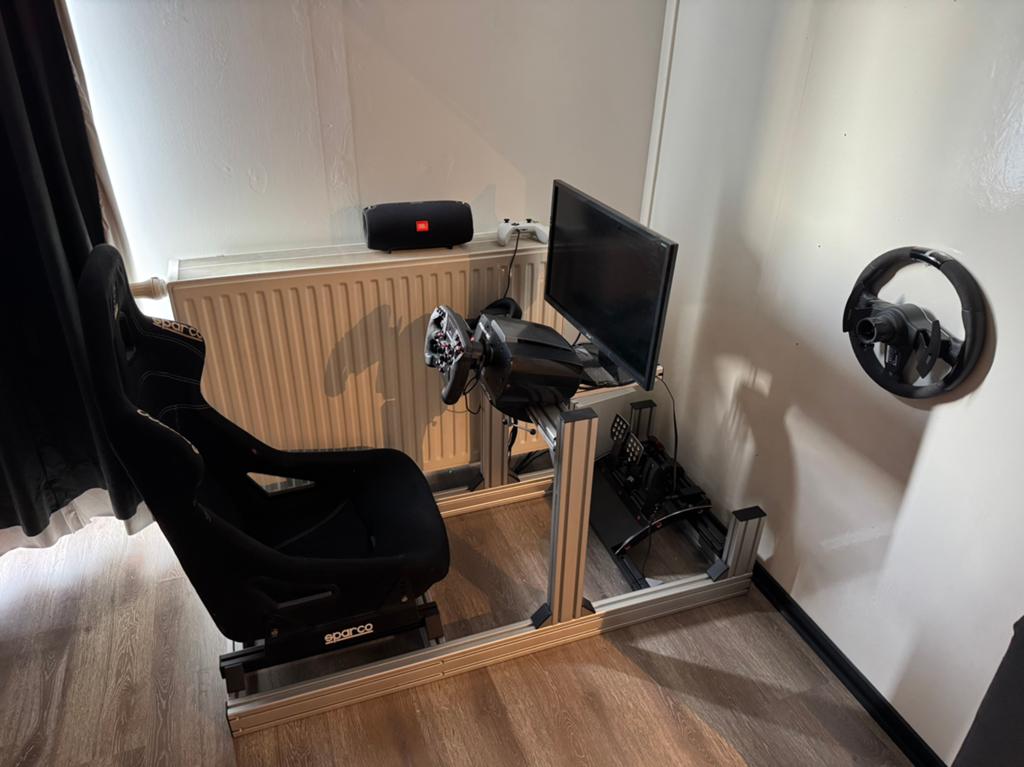 Compleet race simulator, Ophalen, Gebruikt