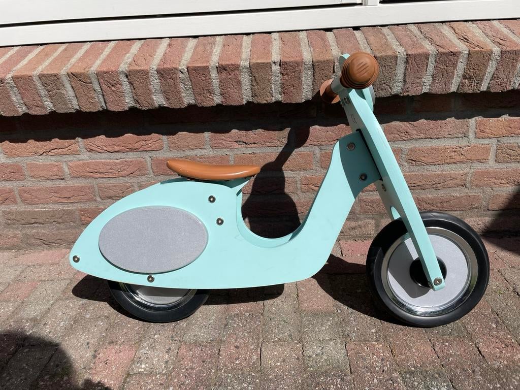 Houten loopscooter, Ophalen, Zo goed als nieuw, Loopfiets