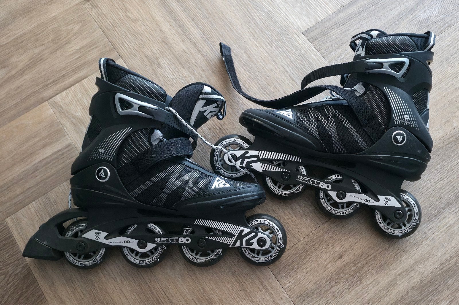 K2 F.I.T. 80 Skeelers - Maat 42.5, Sport en Fitness, Skeelers, Ophalen, K2, Heren, Zo goed als nieuw