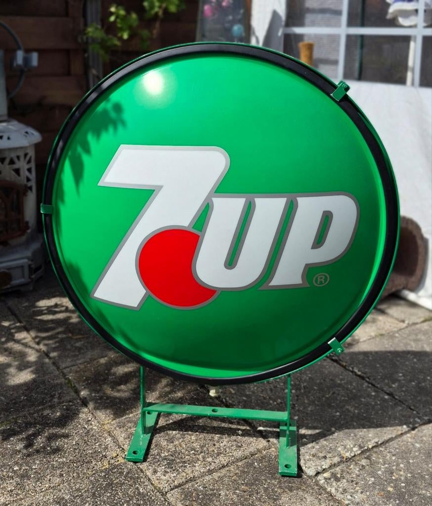 Vintage 7UP Lichtreclame - Uniek Decoratiestuk, Ophalen of Verzenden