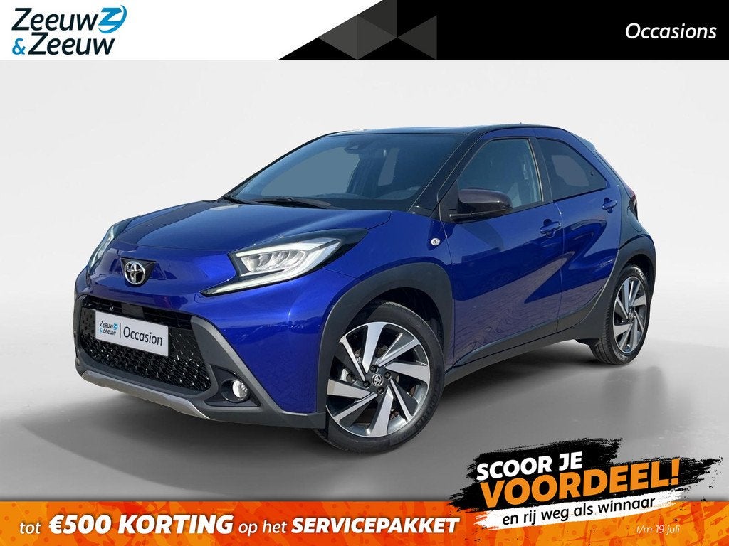 Toyota Aygo X 1.0 VVT-i S-CVT Envy | Navigatie | Camera |App, 12 maanden, Gebruikt, Leder en Stof, Origineel Nederlands