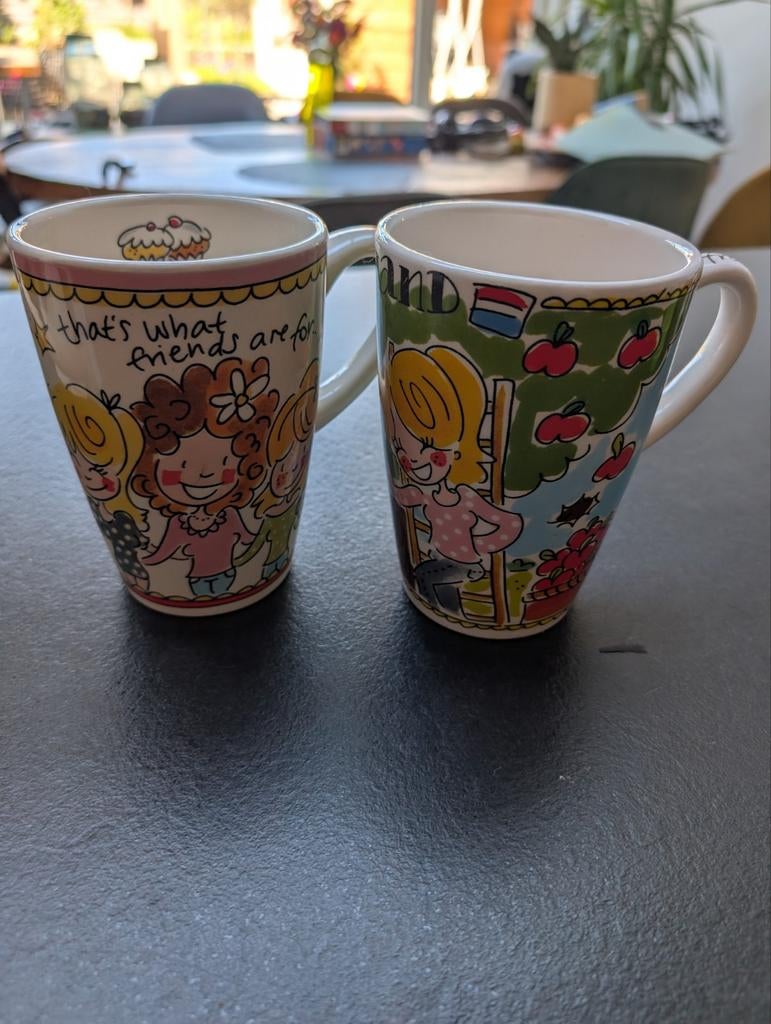 2x grote mok Blond Amsterdam, Ophalen, Aardewerk, Kop(pen) en/of Schotel(s)
