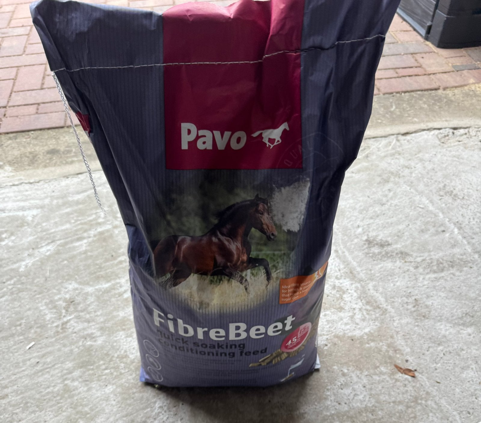 Pavo Fibrebeet, Ophalen, Zo goed als nieuw