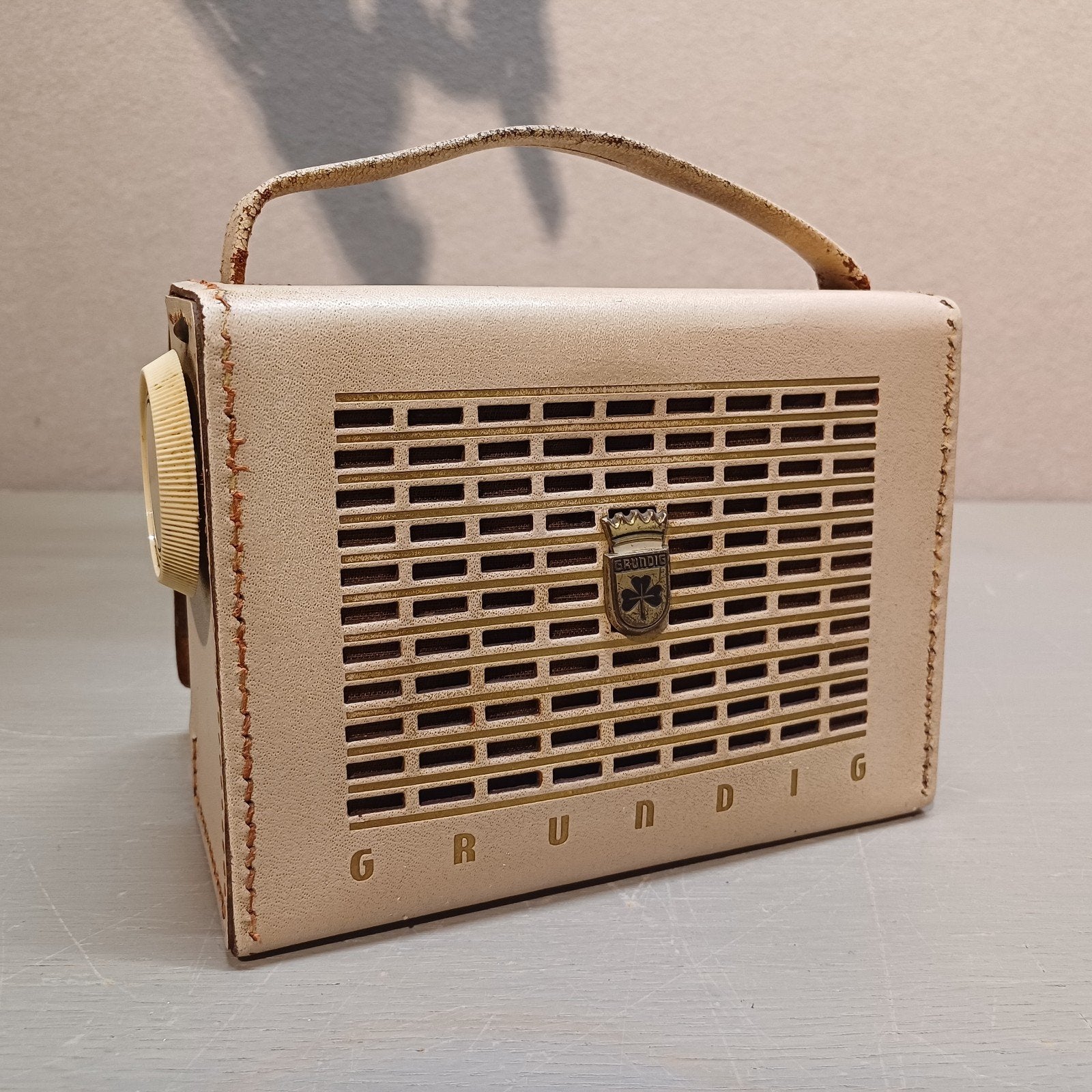 VINTAGE GRUNDIG TRANSISTOR BOX, Ophalen of Verzenden