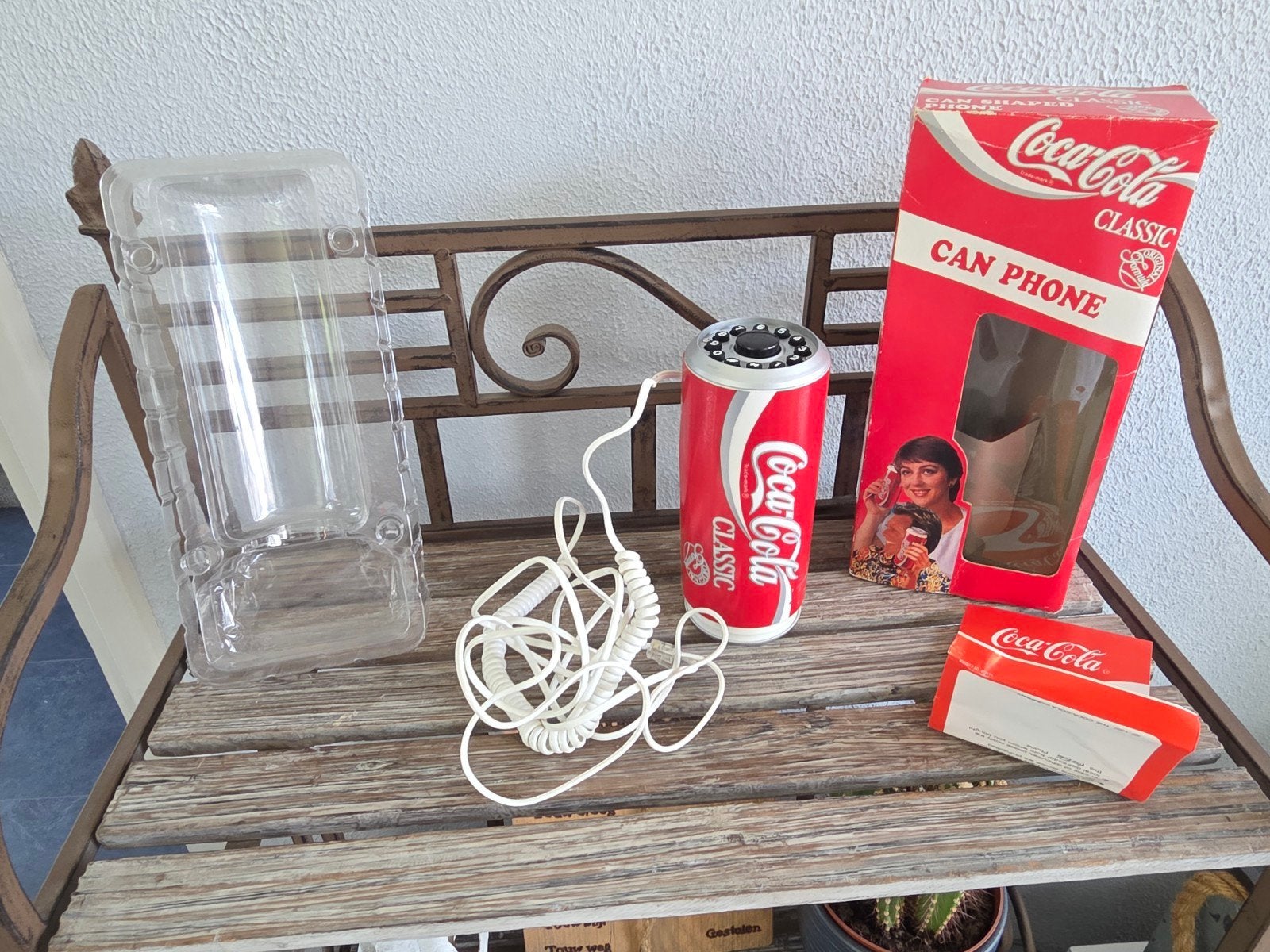 Vintage Coca-Cola Can Telefoon - Uniek Verzamelobject, Verzamelen, Ophalen, Gebruikt, Gebruiksvoorwerp