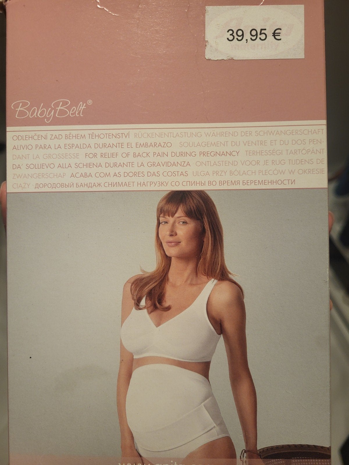 Anita BabyBelt Zwangerschapsbuikband - Maat S, Anita, Ophalen of Verzenden, Zo goed als nieuw, Maat 36 (S)