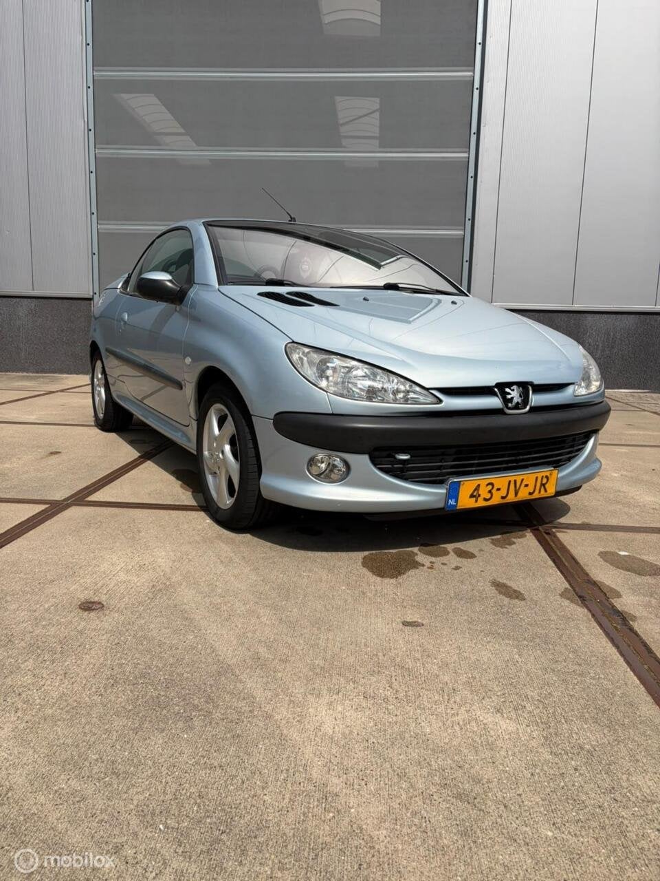 Peugeot 206 CC 1.6-16V Roland Garros, Auto's, Voorwielaandrijving, Gebruikt, 4 cilinders, Cabriolet