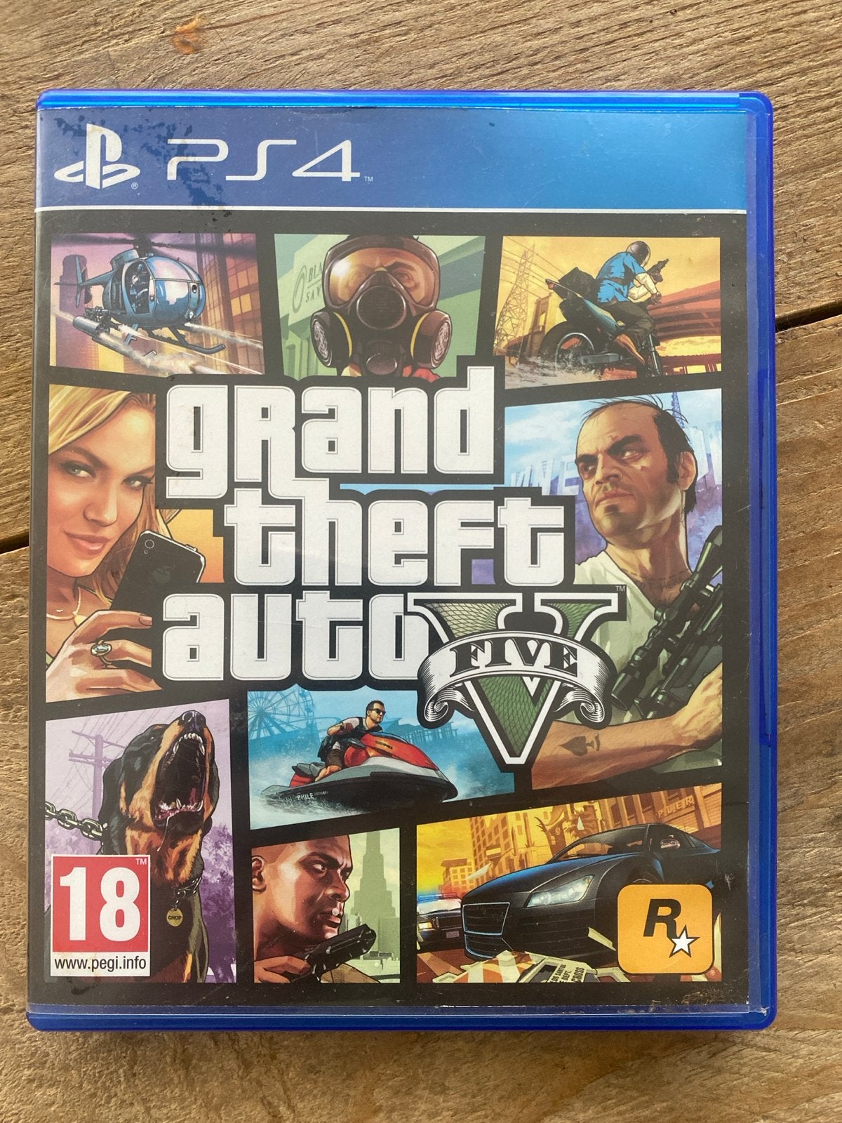 Grand Theft Auto V (GTA 5) PS4 - Zo goed als nieuw, Spelcomputers en Games, Games | Sony PlayStation 4, Avontuur en Actie, Online