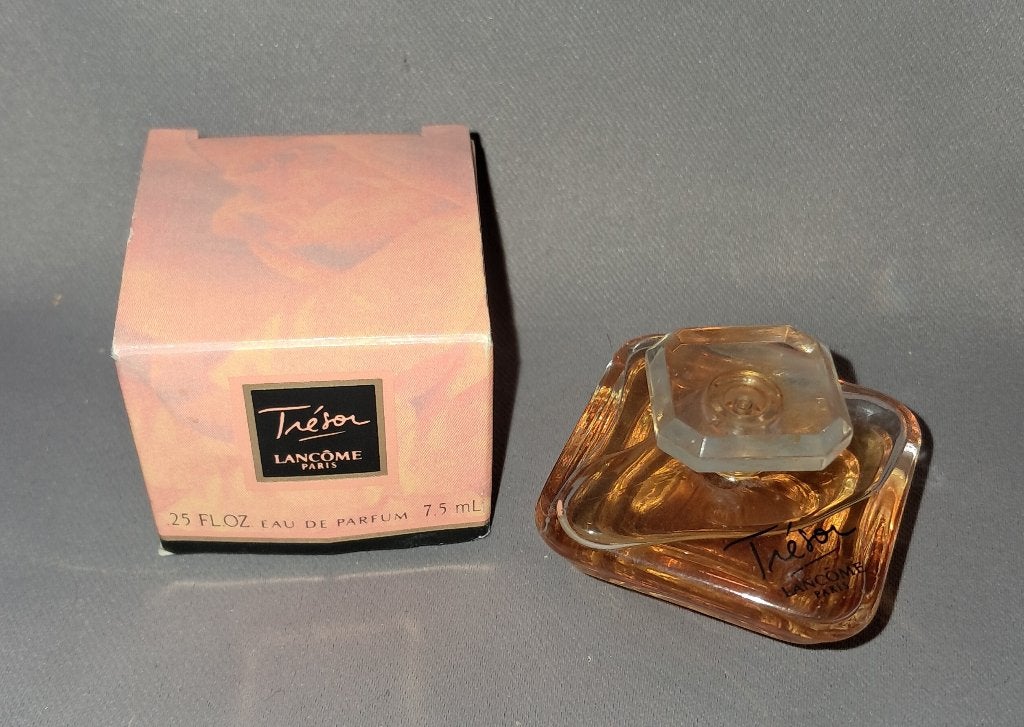 Volle parfum miniatuur - Lancome Tresor + Doosje, Ophalen of Verzenden, Zo goed als nieuw, Miniatuur, Gevuld