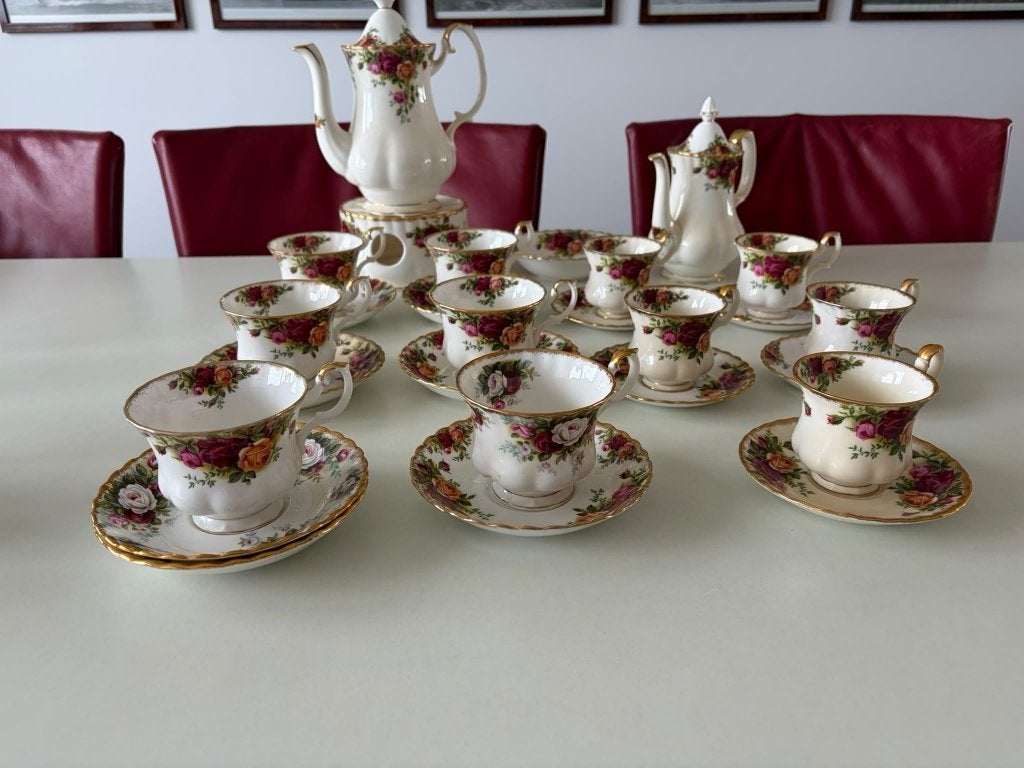 Royal Albert Old Country Roses Koffie- en Theeservies, Ophalen of Verzenden