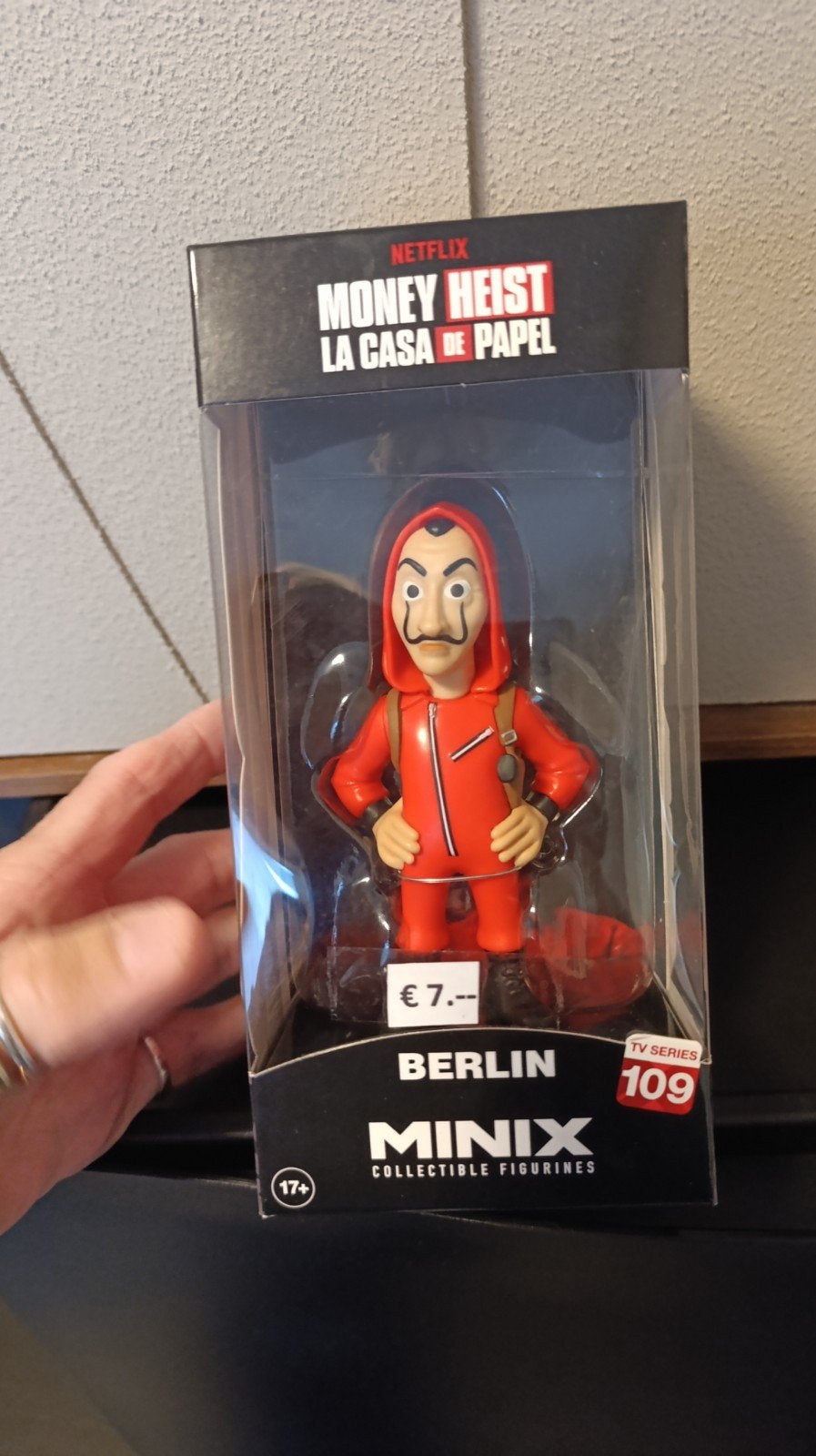Minix Money Heist La Casa de Papel Berlin Figuur, Ophalen of Verzenden, Nieuw