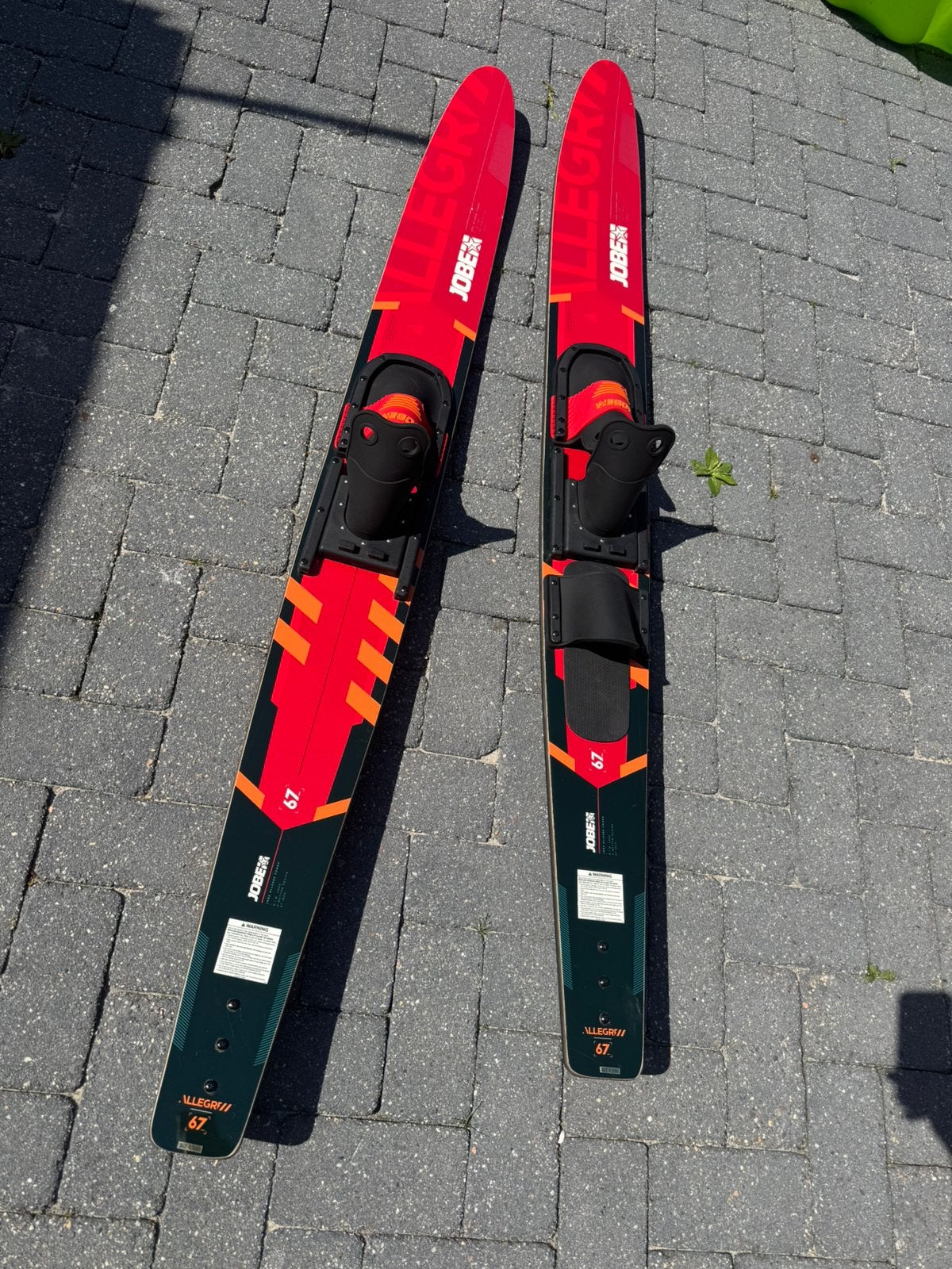 Zgan Jobe waterski’s, Watersport en Boten, Waterski's, Ophalen, Zo goed als nieuw, Waterski's