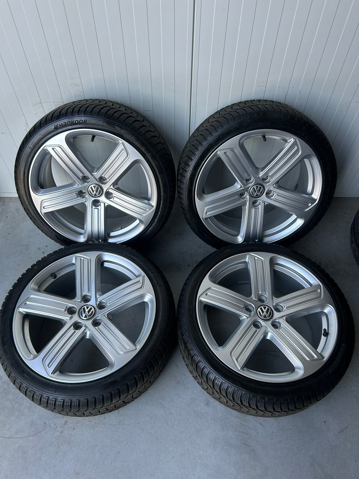 Originele Volkswagen Golf 7 R GTI Cadiz 5x112 18 Inch Winter, Auto-onderdelen, Banden en Velgen, 18 inch, Banden en Velgen, Personenwagen