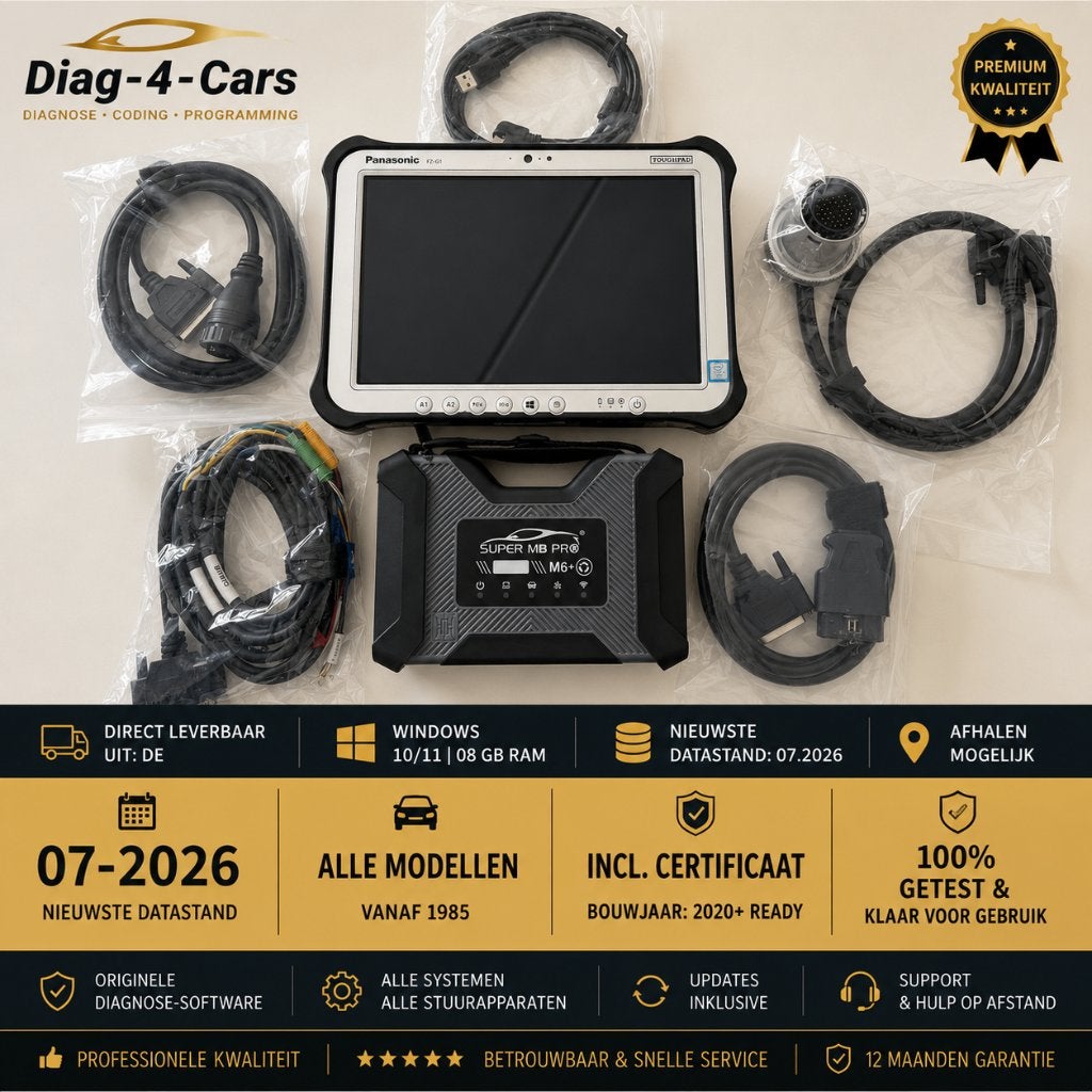 MB Star Diagnose C 6 Pro met Doip Wifi Xentry 07-2026, Ophalen of Verzenden, Nieuw