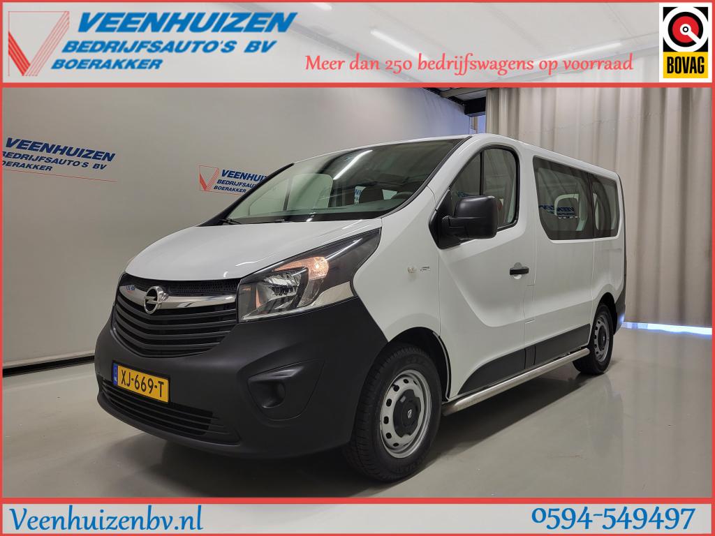 Opel Vivaro Combi 1.6CDTI 9-Personenbus - Excl. BTW / BPM vr, Auto's, Opel, Euro 6, 2000 kg, Wit, Origineel Nederlands