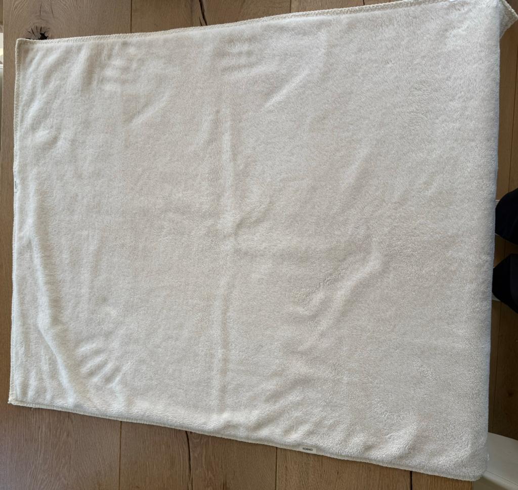 Koeka ledikantdeken Teddy Elim Warm White 100x150, Ophalen of Verzenden