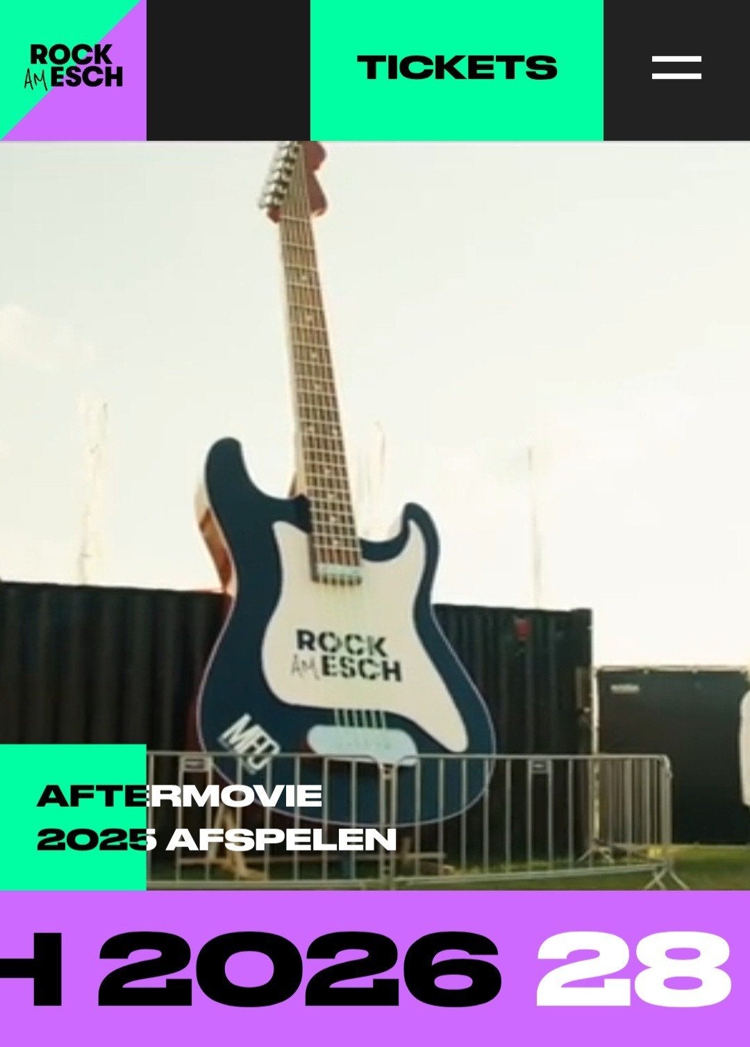 kaartje Rock Am Esch- regular za 29 aug Tubbergen, Eén persoon, Overige soorten