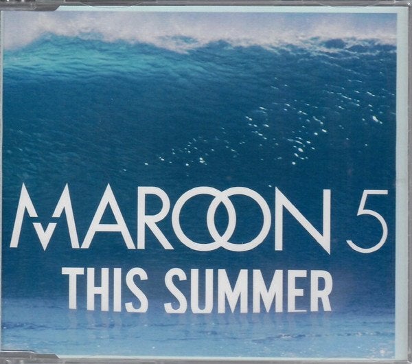 MAROON 5 CD SINGLE THIS SUMMER, Ophalen of Verzenden, Zo goed als nieuw, Pop