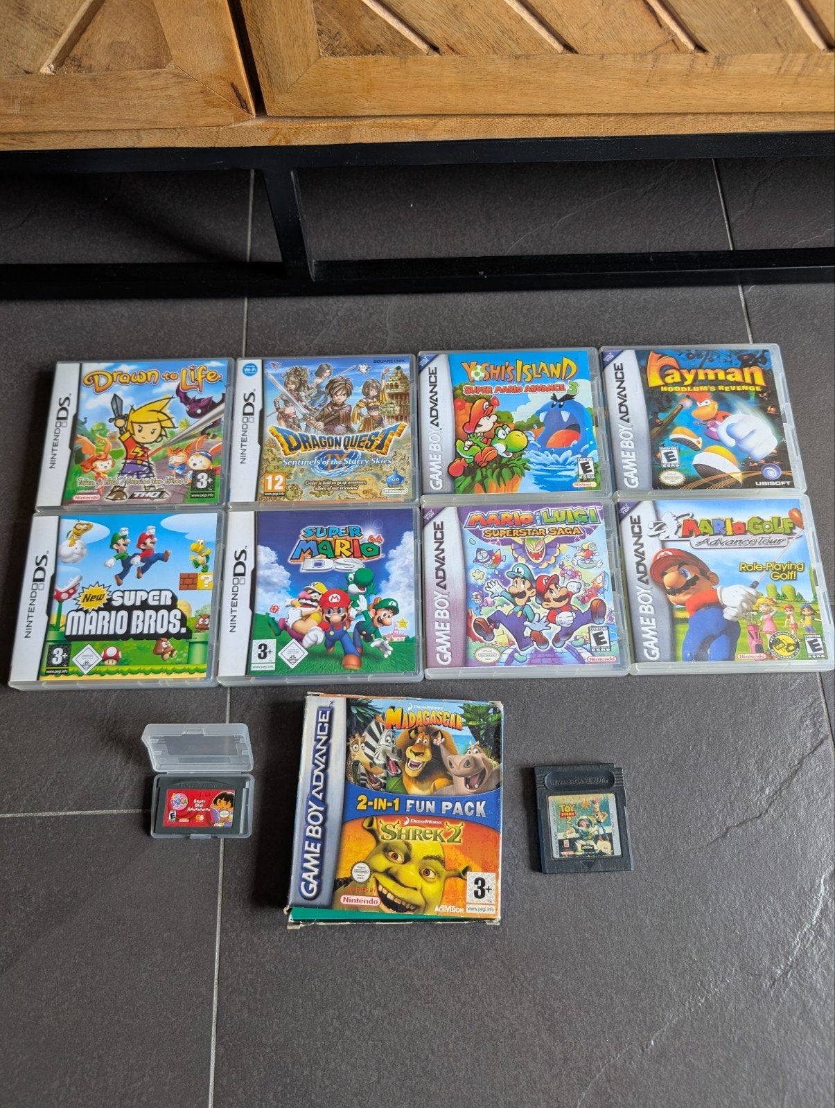Nintendo DS en Game boy collectie, 1 speler, Ophalen of Verzenden, Gebruikt, Vanaf 3 jaar