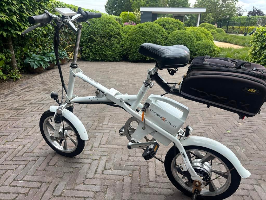 2  CrossXFolds E-bikes - Perfect voor woon-werkverkeer, Fietsen en Brommers, Fietsen | Vouwfietsen, Ophalen, Zo goed als nieuw