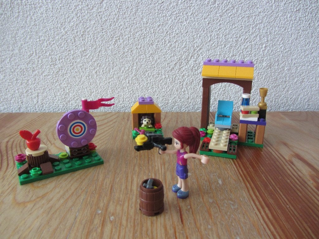 Lego Friends 41120 Avonturenkamp boogschieten, Ophalen of Verzenden, Gebruikt, Lego