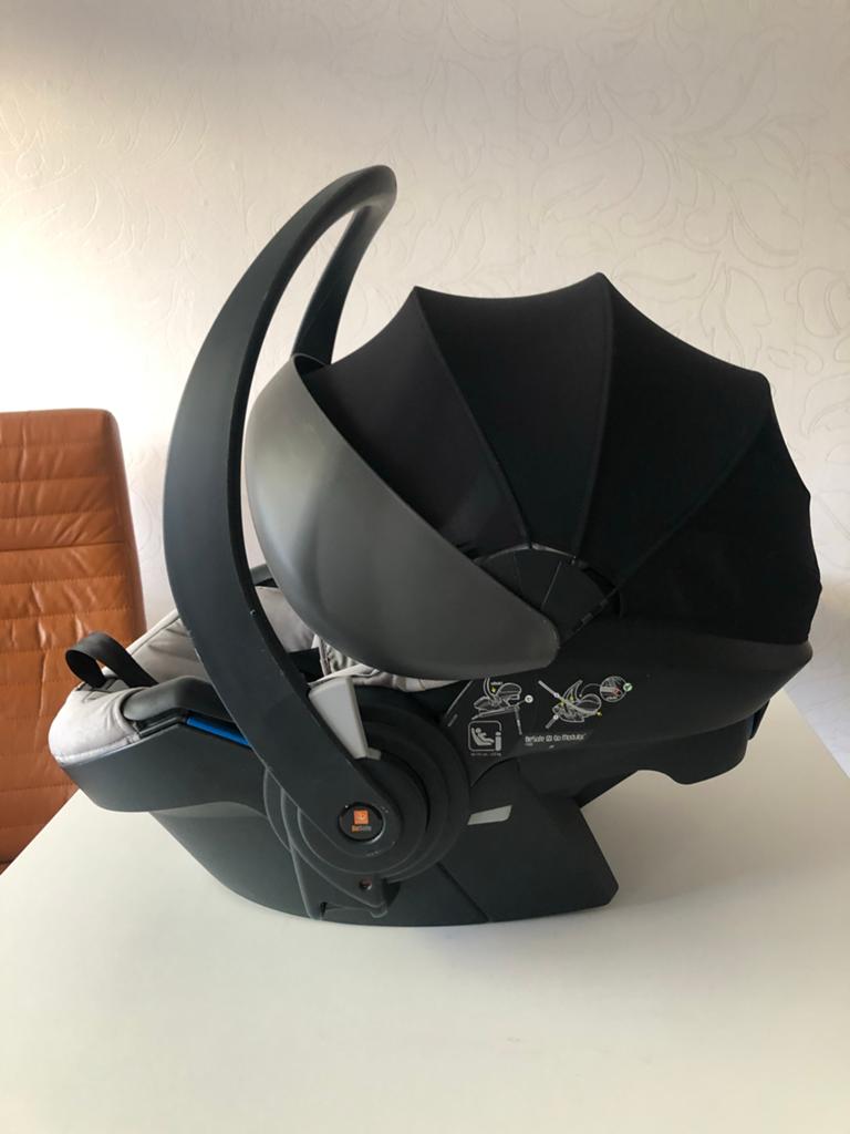 BeSafe iZi Go Modular X1 Stokke, Autogordel of Isofix, Verstelbare rugleuning, Zo goed als nieuw, 0 t/m 13 kg