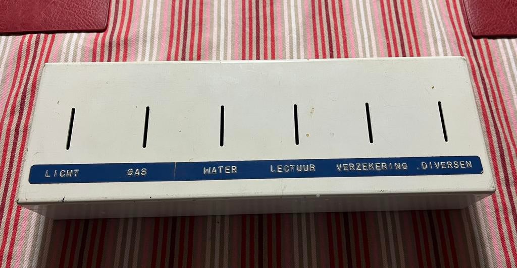 Spaardoos voor de vaste lasten jaren ‘60, Ophalen of Verzenden