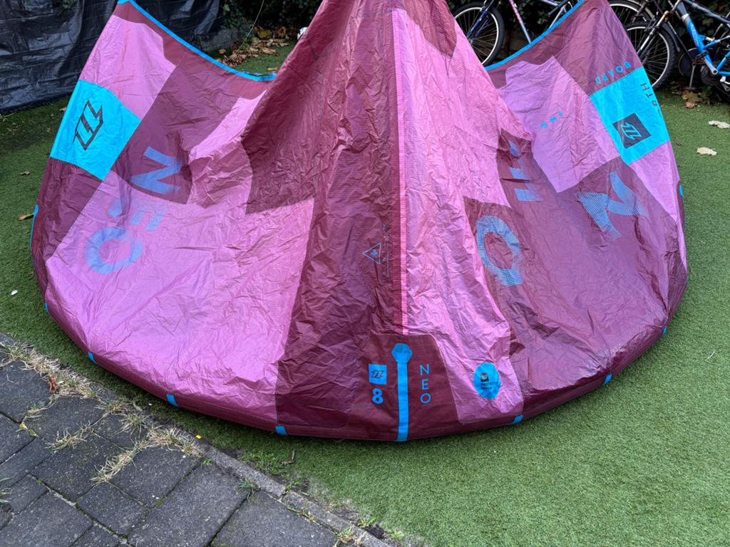 Duotone North Neo 8m Kitesurf Kite -, Gebruikt, 8 m², Geen board, Ophalen of Verzenden