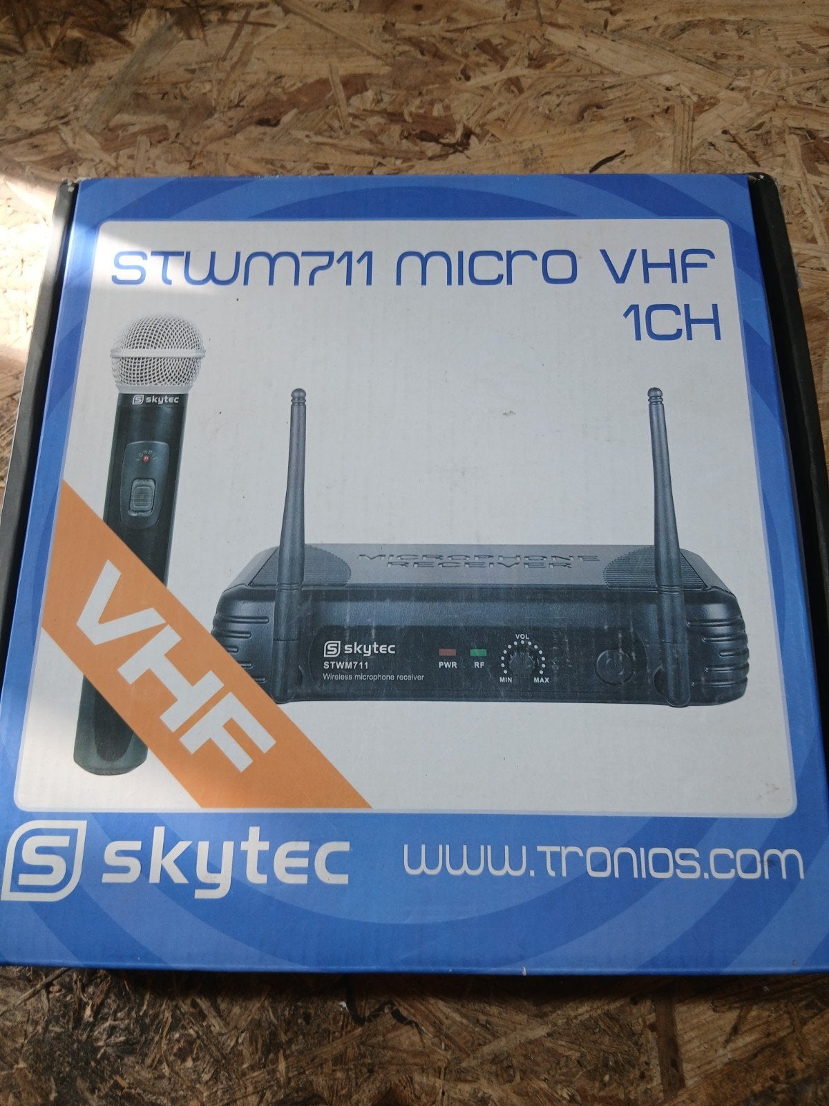 skytec draadloos microfoon nieuw in doos, Ophalen, Nieuw, Zangmicrofoon, Draadloos