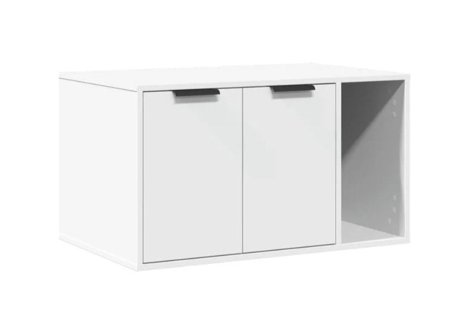 AANBIEDING | kattenbak kast wit hout! GRATIS BEZORGD, Dieren en Toebehoren, Katten-accessoires, Verzenden, Nieuw