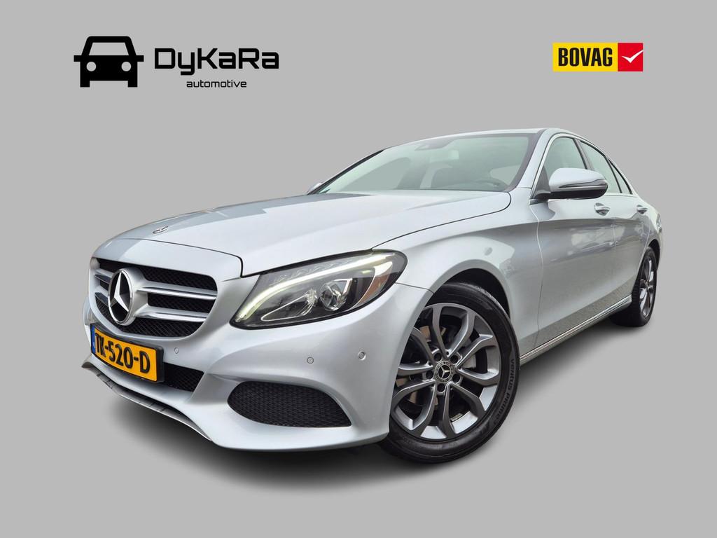 Mercedes-Benz C-klasse 180 Business Solution Schuifdak, LED,, Auto's, Mercedes-Benz, Leder en Stof, 1595 cc, Bedrijf, Sedan